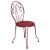 Chaise De Jardin Empilable FERMOB Montmartre - Piment -Jardin Meubles Magasin montmartre chaise piment 1