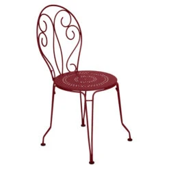 Chaise De Jardin Empilable FERMOB Montmartre - Piment