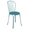 Chaise De Jardin Empilable FERMOB Opéra + - Bleu Acapulco 1 Chaise De Jardin Empilable FERMOB Opéra + - Bleu Acapulco -Jardin Meubles Magasin opera chaise bleu acapulco 1