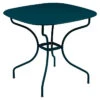 Table De Jardin 4 Personnes FERMOB Opéra + 82 X 82 Cm - Bleu Acapulco -Jardin Meubles Magasin opera premium carronde bleu acapulco 1