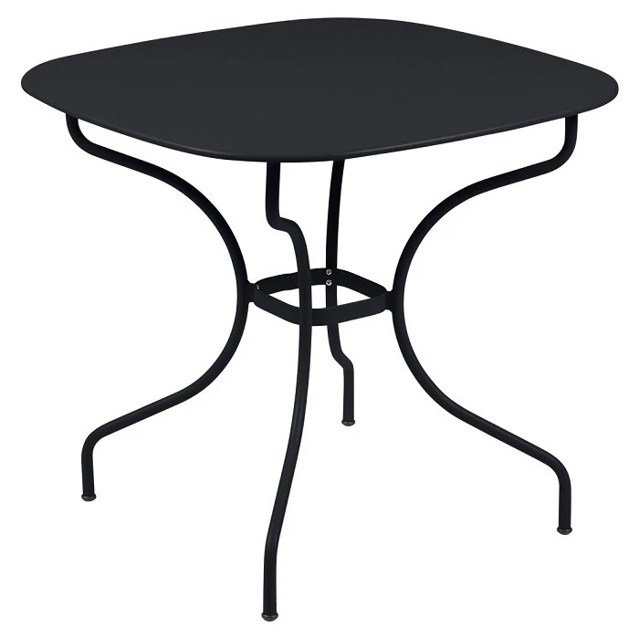 Table De Jardin 4 Personnes FERMOB Opéra + 82 X 82 Cm - Carbone 3 Table De Jardin 4 Personnes FERMOB Opéra + 82 X 82 Cm - Carbone