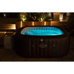 Spa Gonflable Jets Et Bulles Bestway Maldives 6 Places -Jardin Meubles Magasin spa bestway maldives led bleu 1