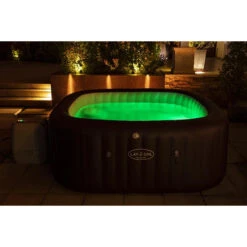 Spa Gonflable Jets Et Bulles Bestway Maldives 6 Places -Jardin Meubles Magasin spa bestway maldives led verte 1