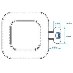 Spa Gonflable Netspa Caïman 4 Personnes -Jardin Meubles Magasin spa gonflable netspa caiman 4 personnes 4