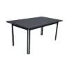 Table De Jardin 6 Personnes FERMOB Costa 160 X 80 Cm - Carbone -Jardin Meubles Magasin table costa 160 carbone
