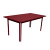 Table De Jardin 6 Personnes FERMOB Costa 160 X 80 Cm - Piment -Jardin Meubles Magasin table costa 160 piment